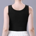 thumbnail image 5 of Public Tank Top with Built in Bra for Women Plus Size Trendy Summer Sleeveless Crew Neck Ribbed Tops Casual Basic Slim Fit Workout T Shirts Black M, 5 of 6