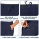 thumbnail image 3 of Pantalones deportivos de golf JWM para hombre, elásticos, con trabillas para cinturón, ajustados, 3 of 6