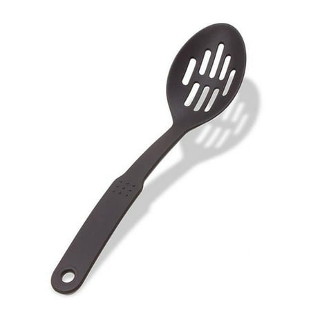 Crestware Slotted Spoon Black 12 in. L NY7