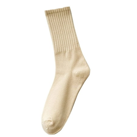 

Socks for Women Womens Socks Solid Color Socks Colorful Lightweight Cotton Pile Socks Socks Grip Socks