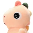 thumbnail image 5 of Juguete de peluche suave Hugo Muñeca linda dinosaurio decoración rosado, 5 of 5