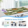 thumbnail image 5 of Ironing Mat Portable Ironing Blanket for Table Top Travel Ironing Pad for Washer Dryer 27.6" x 47.2" Pale Green Pumpkins and Ghosts, 5 of 6