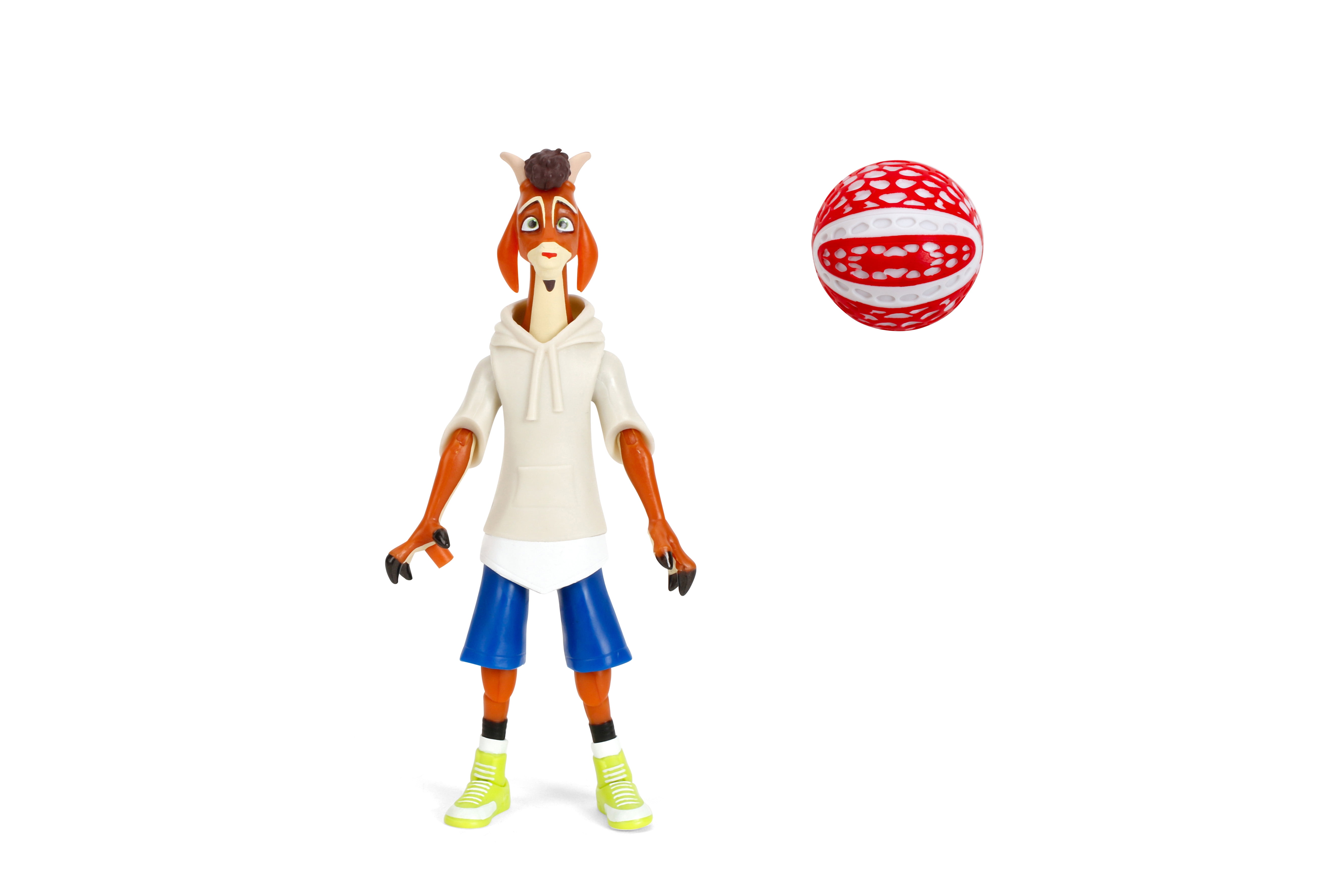 Jada GOAT The Movie Will Harris (Casual Version) Action Figure – 5” Scale Collectible with Roarball Accessory 4.5” Figure by Jada Toys