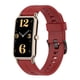 thumbnail image 5 of Correa de Silicona para Huawei Watch Fit Mini Smartwatch Pulsera (Rojo Coral), 5 of 8
