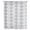 White, variant on Dark Green Gold Floral Sheer Curtains 45 Inches Long, Modern Abstract Art Spring Flowers Light Filering Curtains, Breathable Simi Curtain Privacy Drapes for Kitchen Bathroom Small Window Treatment