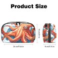 thumbnail image 5 of Fish Hard Drive Case Travel Bag Cord Charger Organizer for Purse - Waterproof Oxford Cloth Digital Electronics Storage Protection - 5.9x9.44x3.14 in, 5 of 6