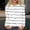 White, variant on Holzkary Women's Casual Long Sleeve Striped Shirts Color Block/Solid Blouses Crewneck Sweatshirts Cute Loose Fit Pullovers Tops Women's Fashion Spring Summer Casual Long Sleeve Loose Shirt Top Black L