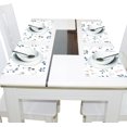 thumbnail image 4 of Ryvnso Placemats Set of 4 Leaf Pattern Dining Mats Heat-Resistant Non-Slip Washable Table Mat, 4 of 8