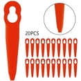 thumbnail image 5 of 20Pcs Replacement Plastic Blades for STIHL FSA 45 Trimmer Trimmer Blade Replacement Parts, Plastics, 5 of 8