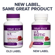 Vibrant Health - U.T. Biotic Daily Maintenance Formula 500 mg. - 30 Vegetarian Capsules