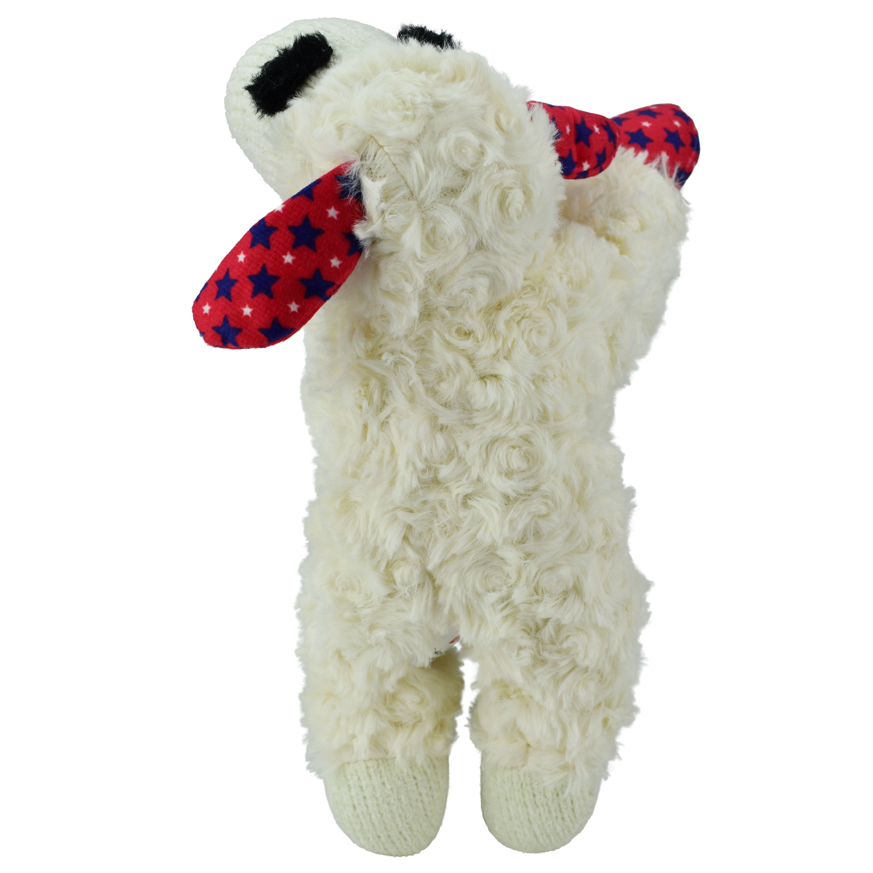 Multipet Patriotic Lamb Chop, Dog Toy, Size 10.5"