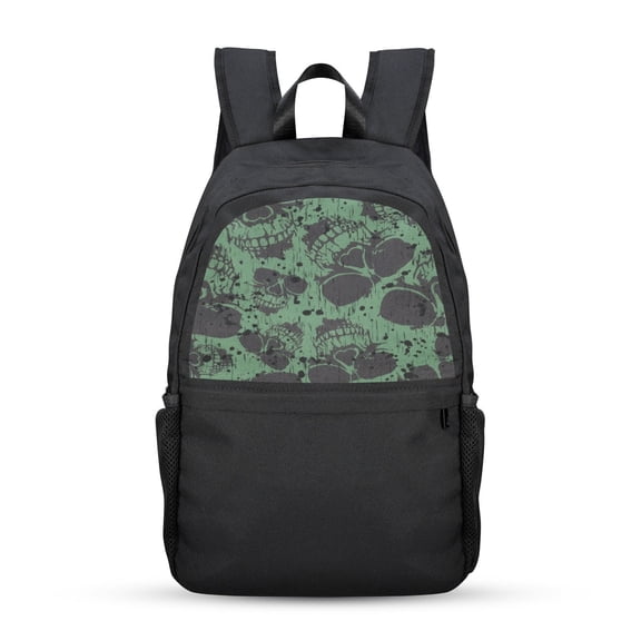 Back to School Backpack for, Teens, College, Office - Laptop Compartment - Skully Casual Backpack