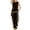 Black 1, variant on Trousers Sets for Women Summer Tracksuit Full Set Cotton Vest Tops and Wide Leg Trousers 2 Piece Travel Airport Outs Casual Solid Pyjamas Loungewear Leisure Suits Activewear Streetwear