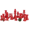 thumbnail image 2 of WE Games Keychain Bag Tag Chessmen - Includes 17 Pieces in Red, 2 of 7