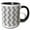 Black/White, variant on 3drose, Seamless Dot Pattern Background Design - Abstract Vector Graphic, 11oz Mug