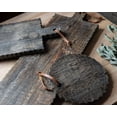 thumbnail image 6 of Foreside Home & Garden Oversized Rectangle Hand Carved Black Wood Kitchen Serving Cutting Board, 6 of 6