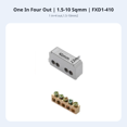 thumbnail image 2 of Abbraccia Bloque conector 2 entradas 6 salidas, 2 of 6