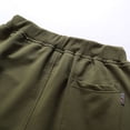 thumbnail image 4 of SWSMCLT Men's Soft Lightweight Sweat Shorts Gym Shorts Drawstring Joggers Short Comfy Cotton Spandex Summer Green Small, 4 of 4