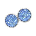 thumbnail image 2 of Pendientes Gotas Minnieouse de acero inoxidable Galvanoplastia fina Superficie lisa Cielo azul, 2 of 6