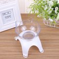thumbnail image 1 of Cat Food Water Bowl Pet Bowl Prevent Slip Easy Cleaning Cute Shape Small Pet Food Water Feeding Bowl For Dog Cat Transparent ANGGREK Otros, 1 of 5