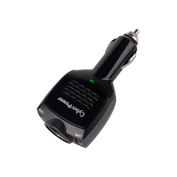 CyberPower Travel USB Charger (USB - Adaptateur Secteur de Voiture - 2.1 A - 3 Connecteurs de Sortie Allume-Cigare automobile) - pour Apple Ipad / Iphone / Ipod