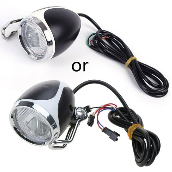 Necvior LED Bike Light Bicycle Headlight Front Light Rear Back Tail Light Easy Install