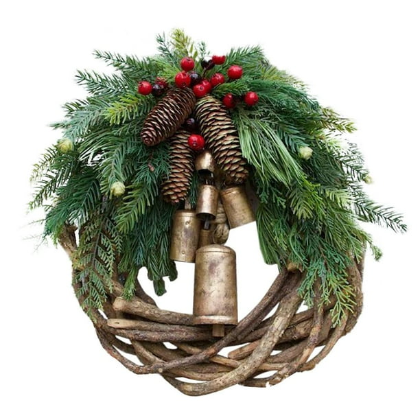 Unlit Christmas Wreaths