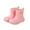 Pink, variant on uvwlwu Winter Boots for Girls,Rain Boots Mid Calf Kids Booties Lightweight Soft Sole Comfortable Casual Footwear For Toddler And Little Girls(Size:10.5-11 Years)