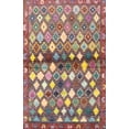 thumbnail image 1 of Ahgly Company Indoor Rectangle Contemporary Cherry Red Southwestern Area Rugs, 2' x 3', 1 of 6