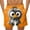 Orange, variant on Men's Swim Trunks Funny Bird Printed Beach Board Shorts Summer Novelty Athletic Running Shorts