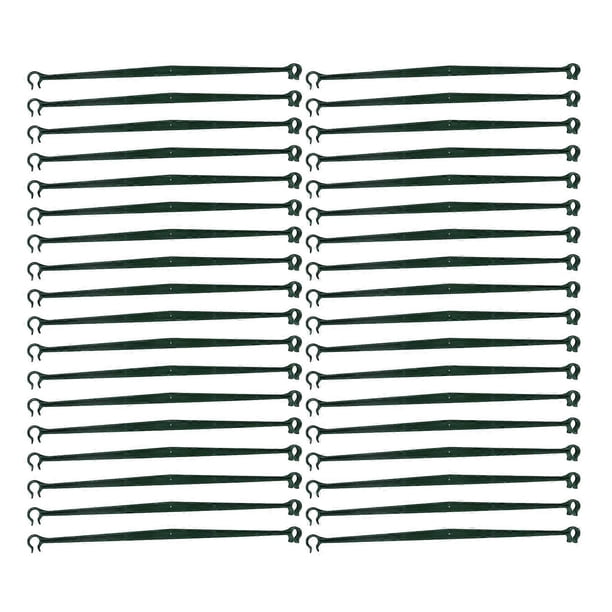 36Pcs Plant Stake Arms for Tomato Cage Expandable 11.8" Plant Supports Trellis Connector Clips for Garden Plant Stakes