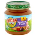 Earth's Best Organic Apples & Plums Baby Food Stage 2 6 months+, 4 oz