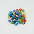 thumbnail image 6 of 50 Pieces Assorted Color Round Clay Rhinestone Beads for Jewelry Making DIY 10mm, 6 of 7