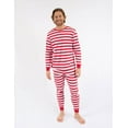 thumbnail image 3 of Mens Red & White Stripes Pajamas, 3 of 5