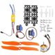 thumbnail image 1 of Kit de motor eléctrico con servo SG90, motor sin escobillas KV2200 2212, ESC de 30 A, hélice 6035 y accesorios para aviones RC., 1 of 4