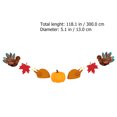 thumbnail image 2 of Miangastore 1Pc Creative Thanksgiving Party Decorative Banner Thanksgiving Paper Banner, 2 of 8