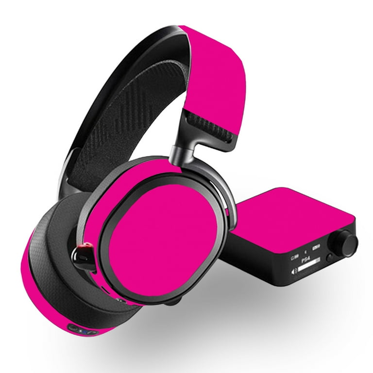 MightySkins SSARPR Solid Hot Pink Skin for SteelSeries Arctis Pro Wireless Solid Hot Pink