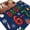 Blue, variant on Round Area Rugs Collection 8 Ft, Red Christmas Non-Slip Residential Carpet, Xmas Trees Snowmans Snowflakes Gifts Cartoon Indoor Crawling Mats Runner Rugs for Living Room/Dining Room/Bedroom