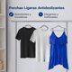thumbnail image 4 of Ganchos de Terciopelo Premium Serenelife, Ahorradores de Espacio, Resistentes, con Gancho Metálico Giratorio de 360°, para Trajes, Pantalones y Vestidos, Gris, Pack 10, 4 of 7
