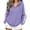 Purple#quarter zip hoodie for women, variant on Lcziwo Womens Quarter Zip Pullover Oversized Side Strip Drawstring Sweatshirt Long Sleeve Y2K Casual Workout Hoodies with Pockets Gray,M