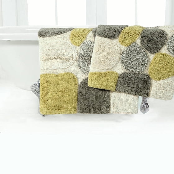 Chesapeake Merchandising Pebbles 2pc. Bath Rug Set