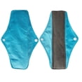 thumbnail image 3 of Aslana 6-Pack Women Cloth Menstrual Sanitary Pads with Wings. Reusable & Washable. 3 Sizes Available for Overnight Heavy flow, Daily flow or Pantyliner., 3 of 5