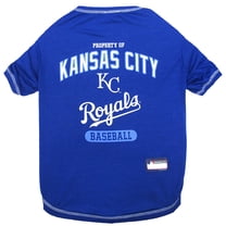 Pets First MLB Kansas City Royals Tee Shirt for Dogs & Cats. Officially Licensed - Extra Small