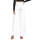 thumbnail image 2 of Pantalones Palazzo de Pierna para Mujer, con Cinturón, Cintura Alta, Informales, Holgados, Largos y con Bolsillos. S, 2 of 10