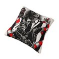 thumbnail image 4 of Beetlejuice Square Pillow Case Pillow Holder Soft Decorative Pillow Sham Cushion Cases Pillowcase 22"X22", 4 of 7