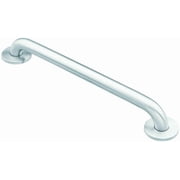Moen 8724 ADA-Compliant Bathroom Grab Bar, in Stainless — Concealed-Screw Wall-Mount, ADA Spec