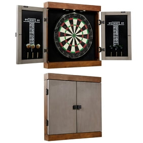Budweiser Dart Cabinet Includes Darts And Board Walmart Com