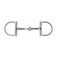 thumbnail image 1 of Jacks 25544-4-3-4 Jointed Mouth Dee Ring Snaffle Bit - 4.75 in., 1 of 1