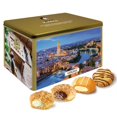 thumbnail image 1 of Matilde Vicenzi Roma Cookie Tin - Italian Pastries & Bakery Cookies in Individually Wrapped Trays - Bakery Dessert Gifts - Puff Pastry, Assorted Cookies in Italian Design Gift Tin 32oz (907g, 1 of 5
