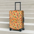 thumbnail image 2 of Lsque Travel And Tourism Printed Luggage Cover, Travel Luggage Protector,Scratch and Dirt Resistant, Fits 18-32 Inch Luggage - X-Large, 2 of 9